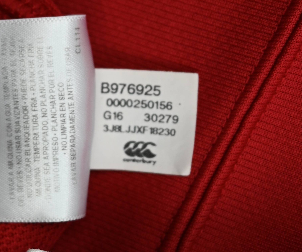 BRITISH AND IRISH LIONS RUGBY SHIRT M