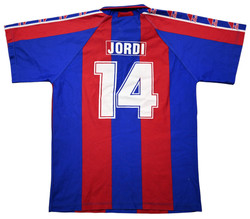 1995-97 BARCELONA *JORDI* SHIRT M. BOYS