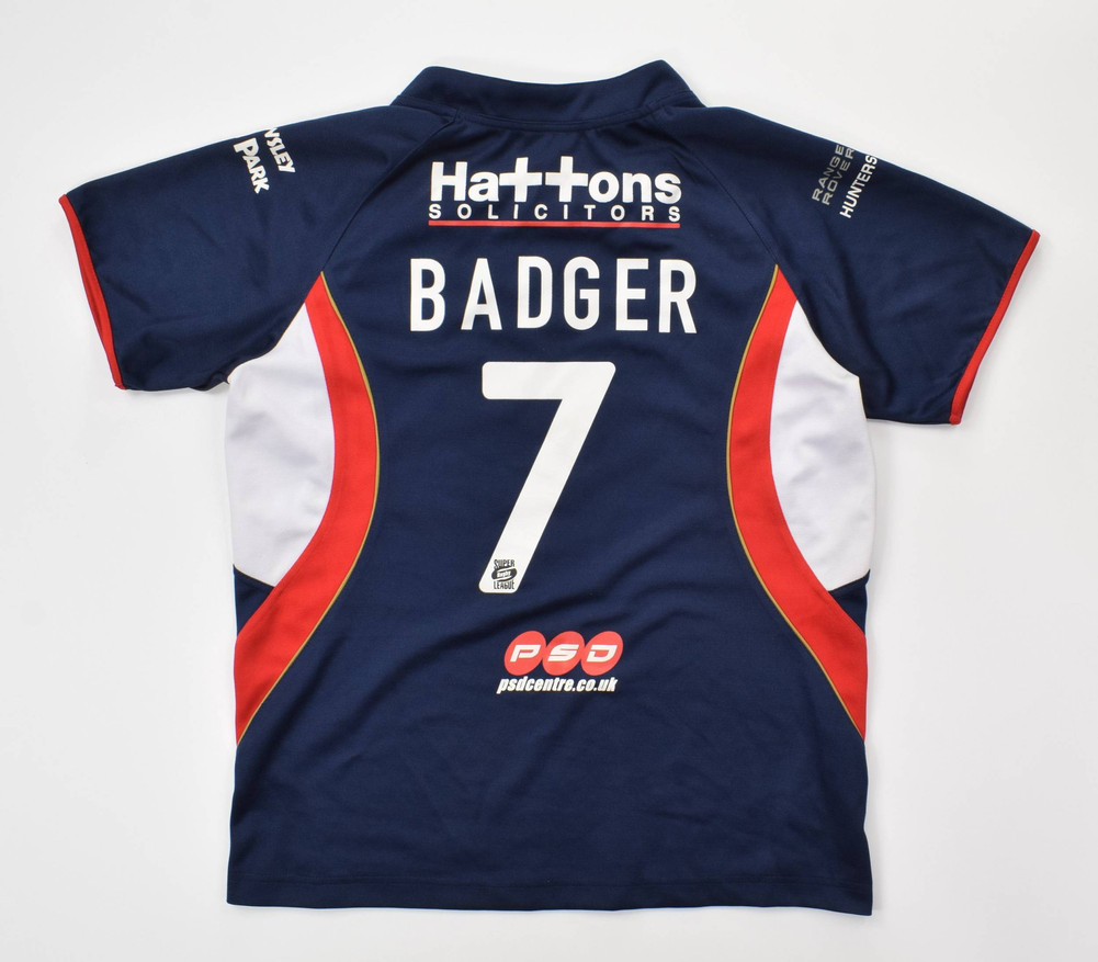 ST. HELENS RUGBY ISC *BADGER* SHIRT XL. BOYS