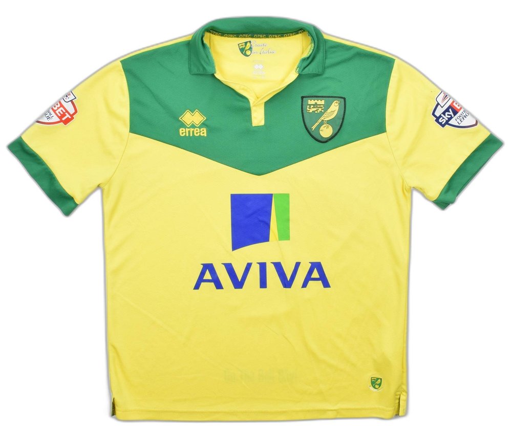 2014-15 NORWICH CITY *MARTIN* SHIRT M