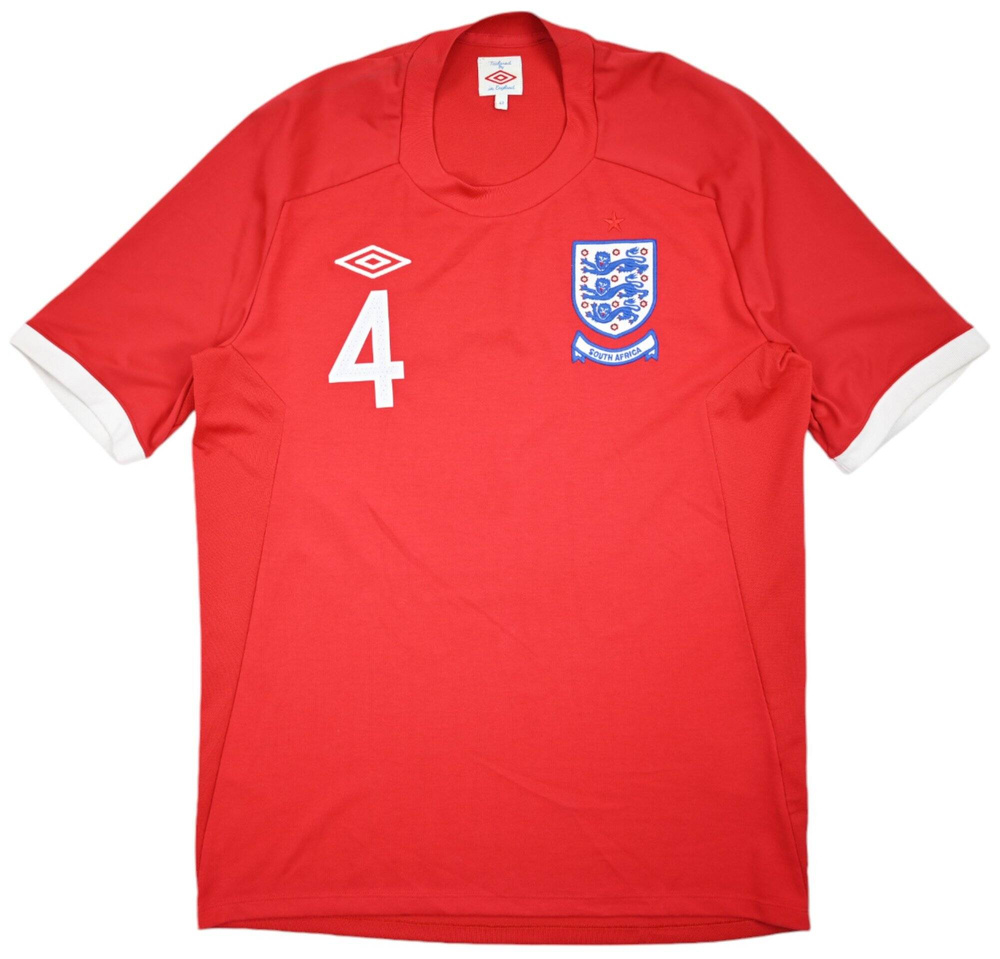 2010-11 ENGLAND *GERRARD* SHIRT L