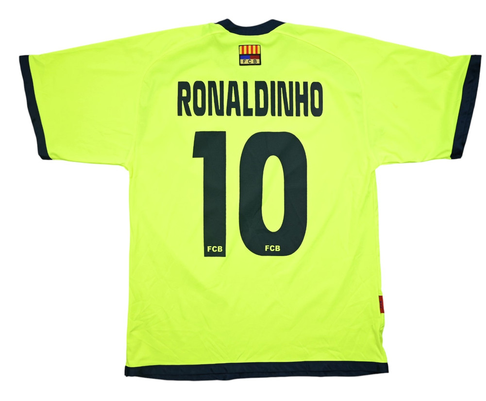 2005-06 BARCELONA *RONALDINHO* KOSZULKA M