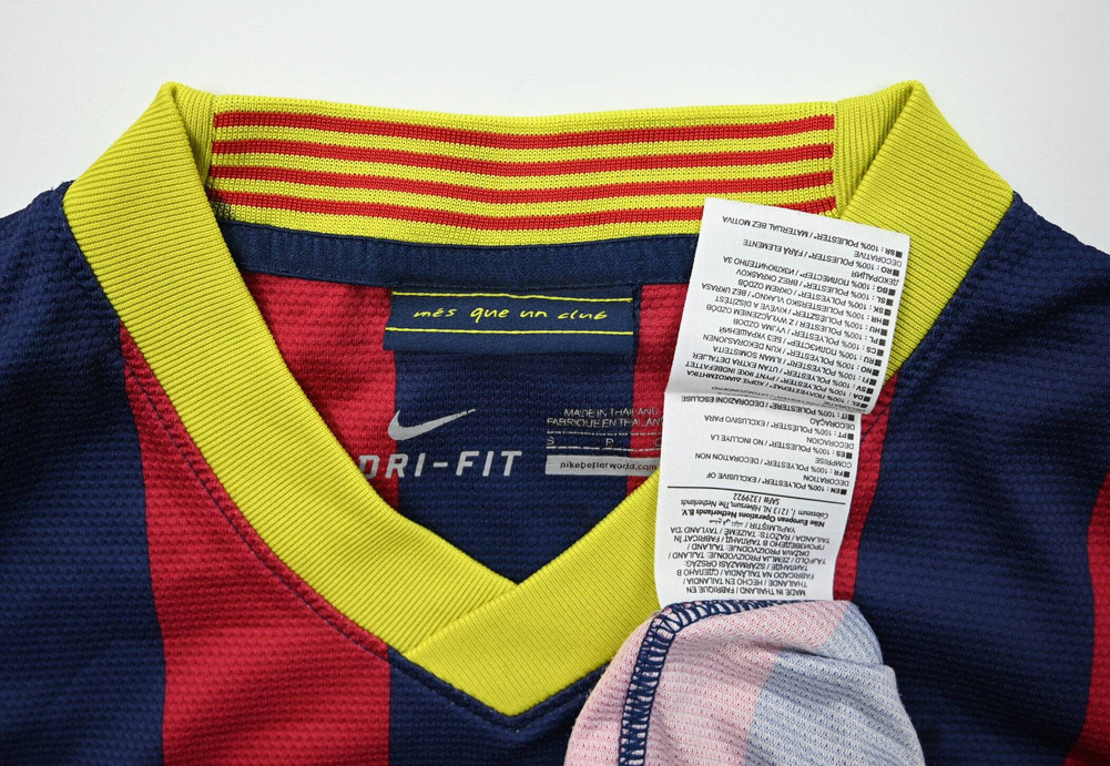 2013-14 FC BARCELONA *MESSI* SHIRT S