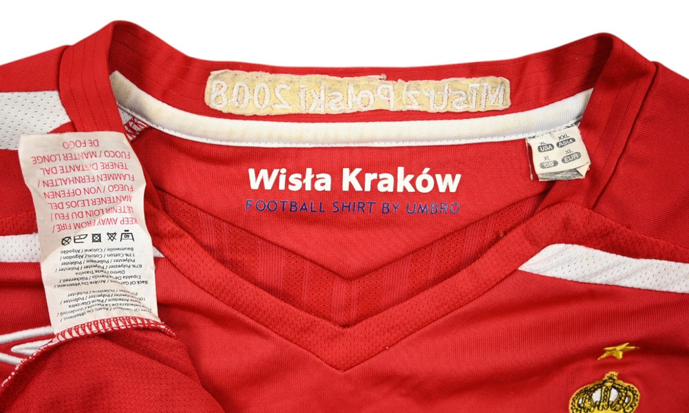 2008-10 WISLA KRAKOW *GŁOWACKI* SHIRT XL