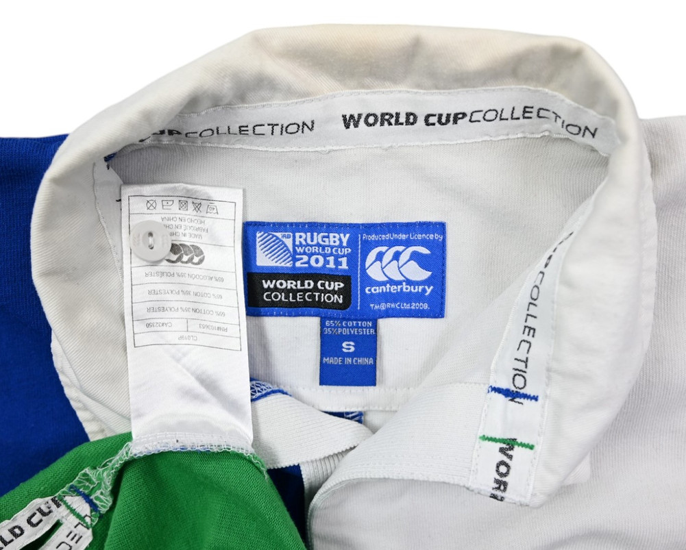 RUGBY WORLD CUP 2011 NEW ZEALAND SHIRT S