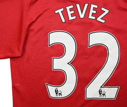 2007-09 MANCHESTER UNITED *TEVEZ* SHIRT S
