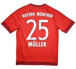 2015-16 BAYERN MUNCHEN *MULLER* KOSZULKA XL. BOYS