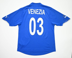 2003-04 ITALY SHIRT M