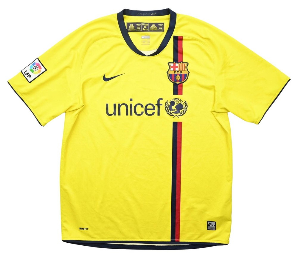 2008-10 FC BARCELONA SHIRT L