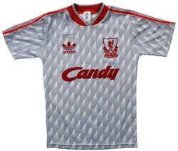 1989-91 LIVERPOOL SHIRT M