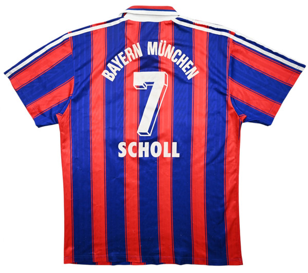 1995-97 BAYERN MUNCHEN *SCHOLL* SHIRT L