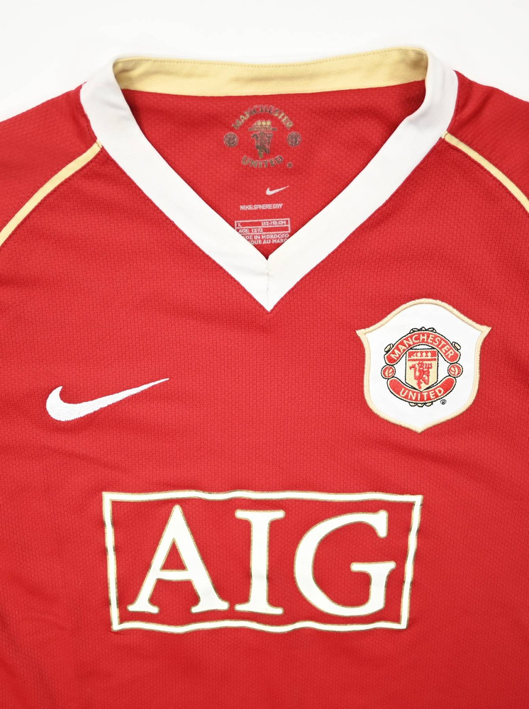 2006-07 MANCHESTER UNITED KOSZULKA L.BOYS