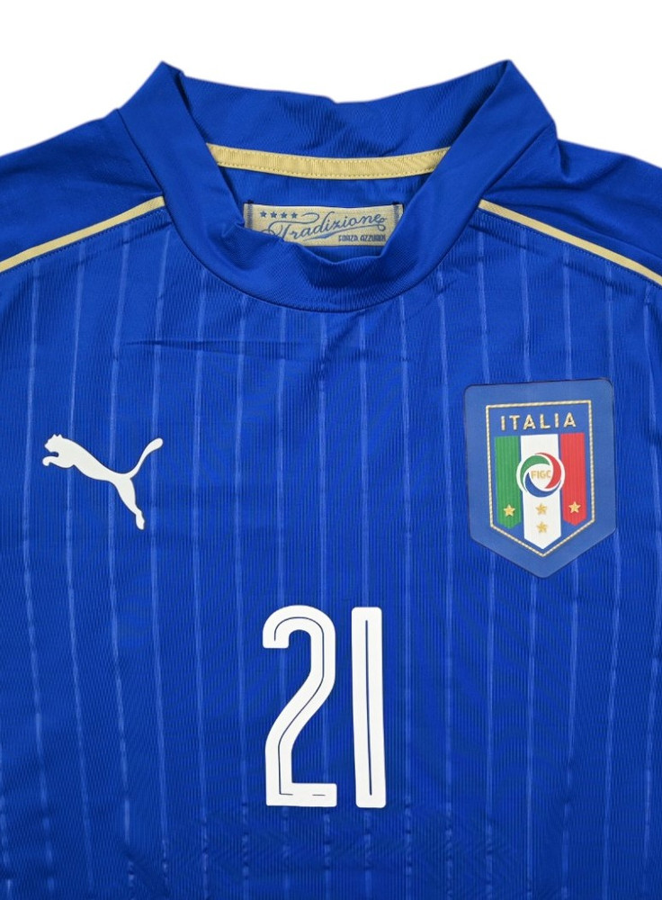 2016-17 ITALY *PIRLO* PLAYER ISSUE SHIRT L