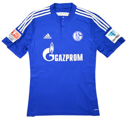 2014-16 SCHALKE *AOGO* PLAYER ISSUE SHIRT L