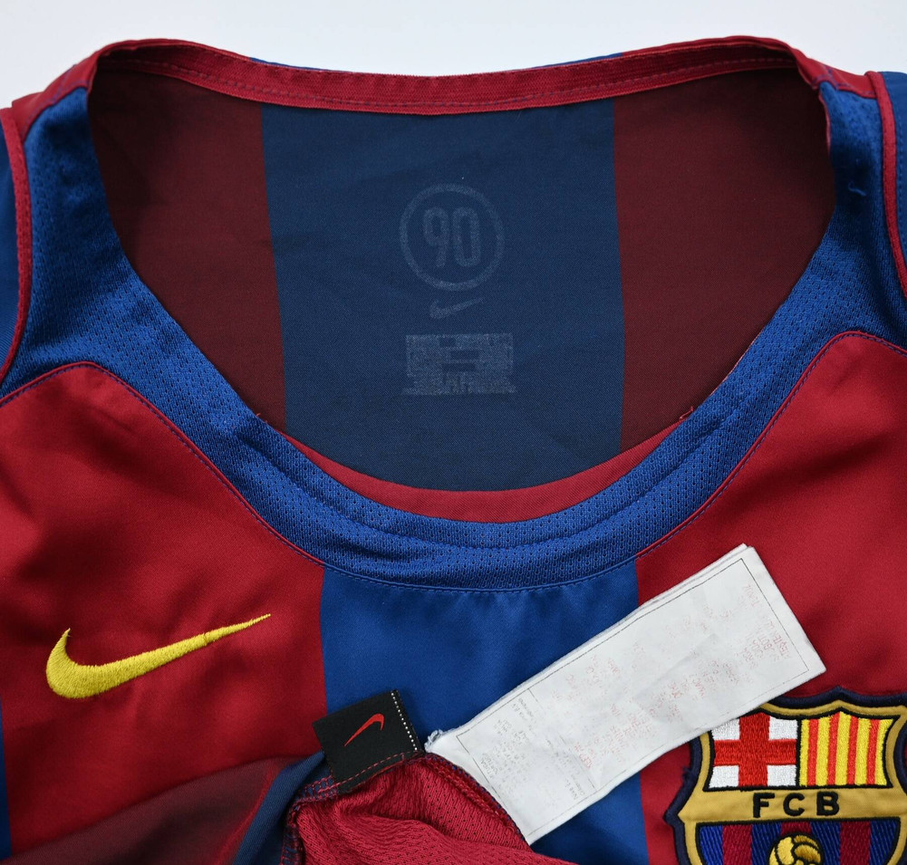 2004-05 FC BARCELONA SHIRT XL. BOYS