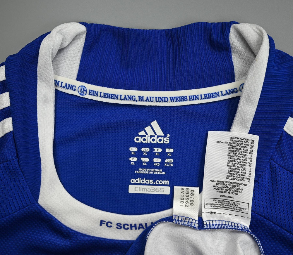 2008-10 FC SCHALKE 04 SHIRT XL