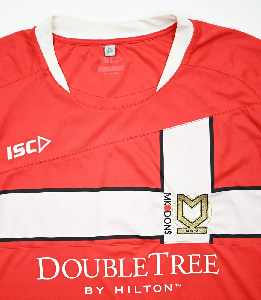 2011-12 MILTON KEYNES DONS SHIRT XXL