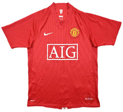 2007-09 MANCHESTER UNITED *TEVEZ* SHIRT S