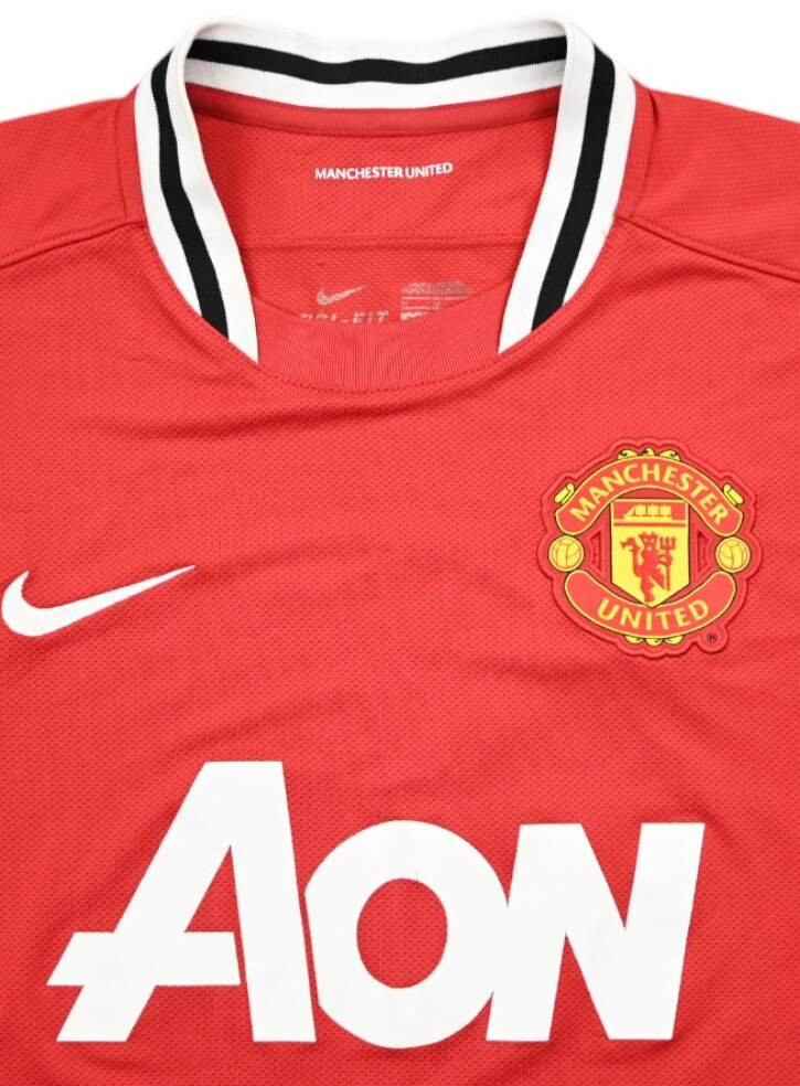 2011-12 MANCHESTER UNITED *JONES* SHIRT M