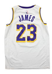 LOS ANGELES LAKERS *JAMES* NBA SHIRT M