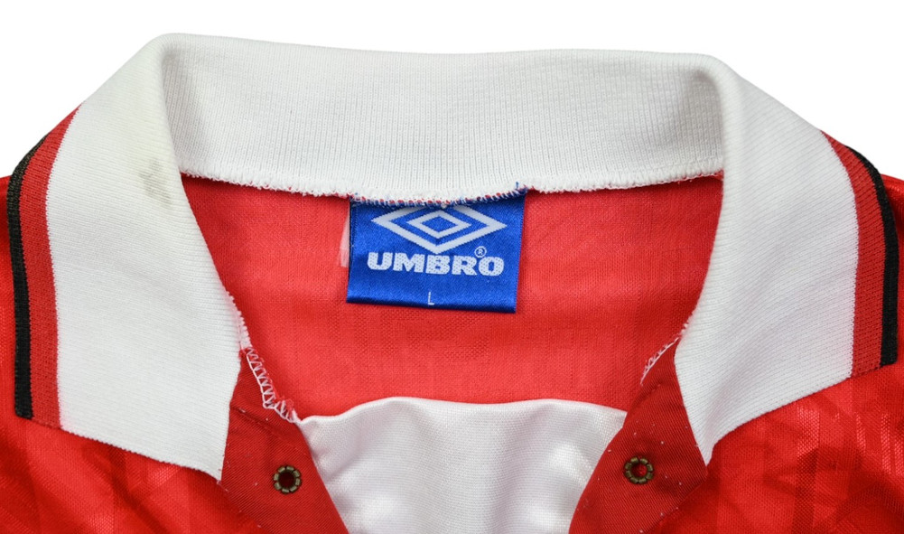 1992-94 MANCHESTER UNITED SHIRT L
