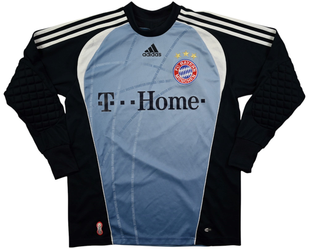 2007-08 BAYERN MUNCHEN *KAHN* GOALKEPPER LONGSLEEVE SHIRT XL. BOYS/S