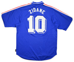 2000-02 FRANCE *ZIDANE* SHIRT L