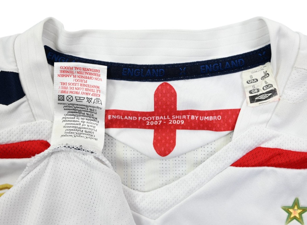 2007-09 ENGLAND *LAMPARD* SHIRT S