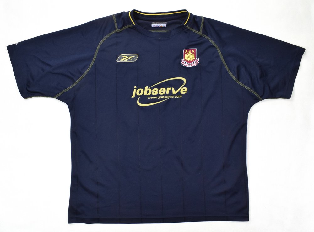 2003-04 WEST HAM UNITED SHIRT XXL