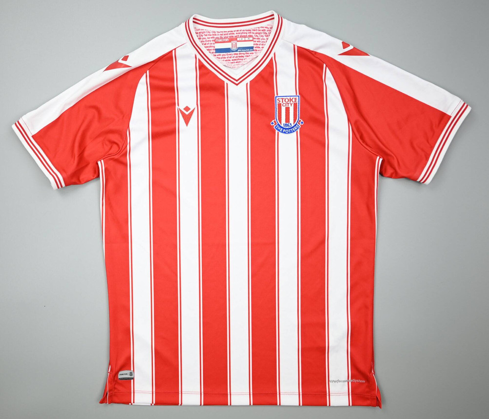 2020-21 STOKE CITY SHIRT XS