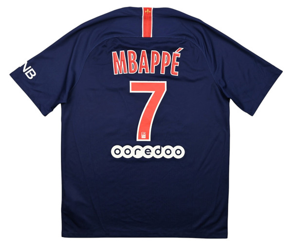 2018-19 PARIS SAINT-GERMAIN *MBAPPE* KOSZULKA L