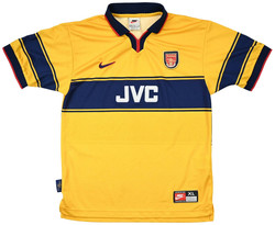 1997-99 ARSENAL LONDON SHIRT XL. BOYS