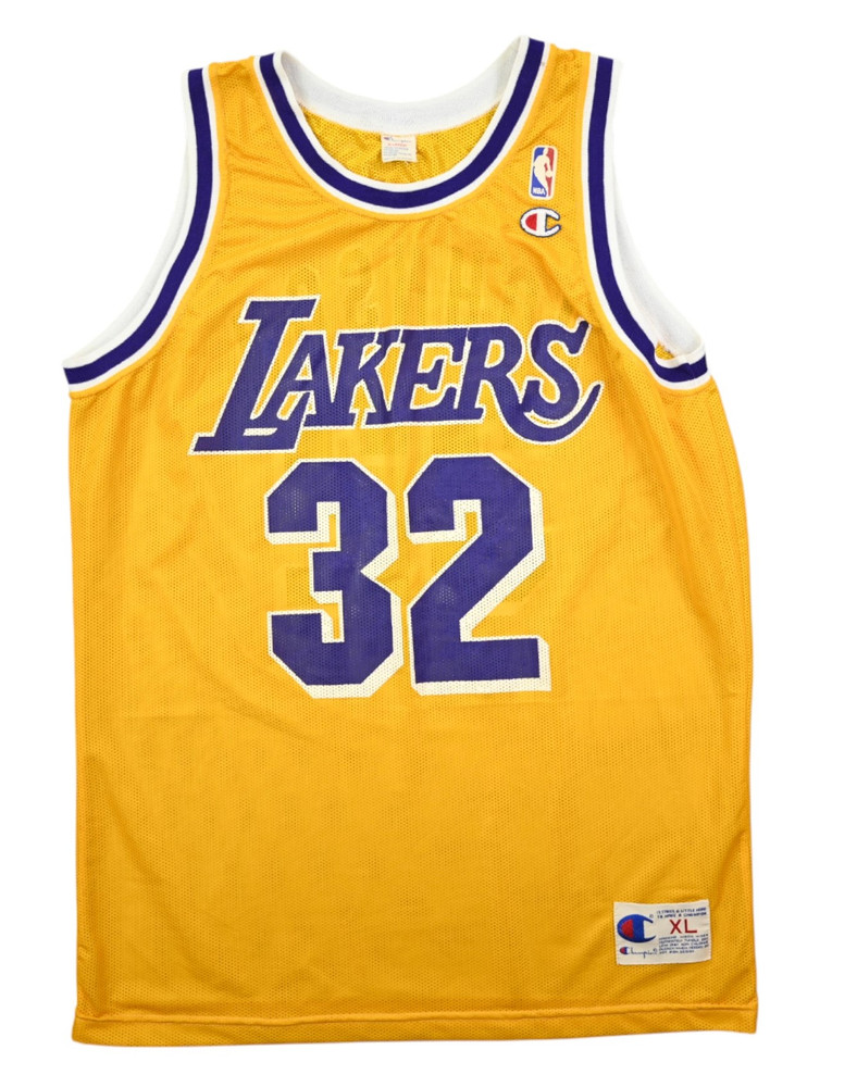 LOS ANGELES LAKERS *JOHNSON* NBA SHIRT XL
