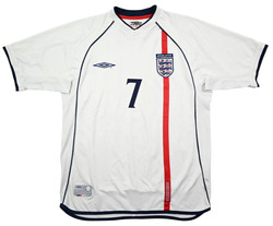 2001-03 ENGLAND *BECKHAM* SHIRT M