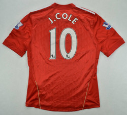 2010-12 LIVERPOOL *J.COLE* KOSZULKA M