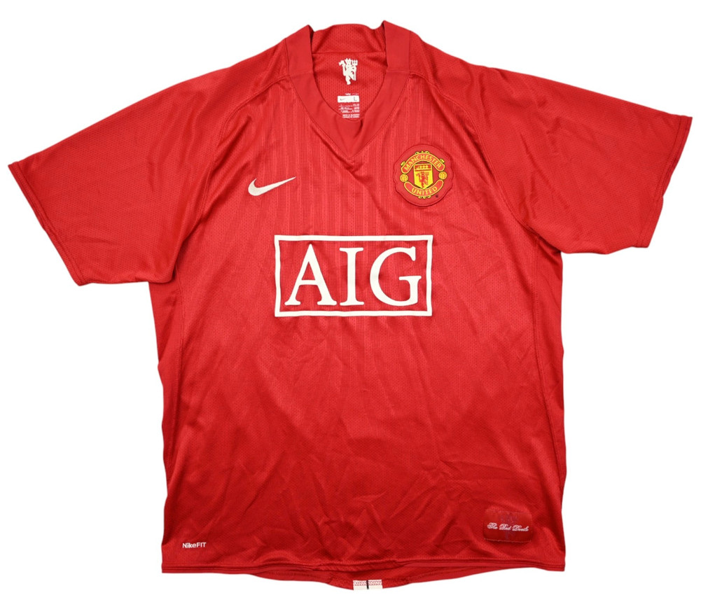 2007-09 MANCHESTER UNITED *RONALDO* KOSZULKA L