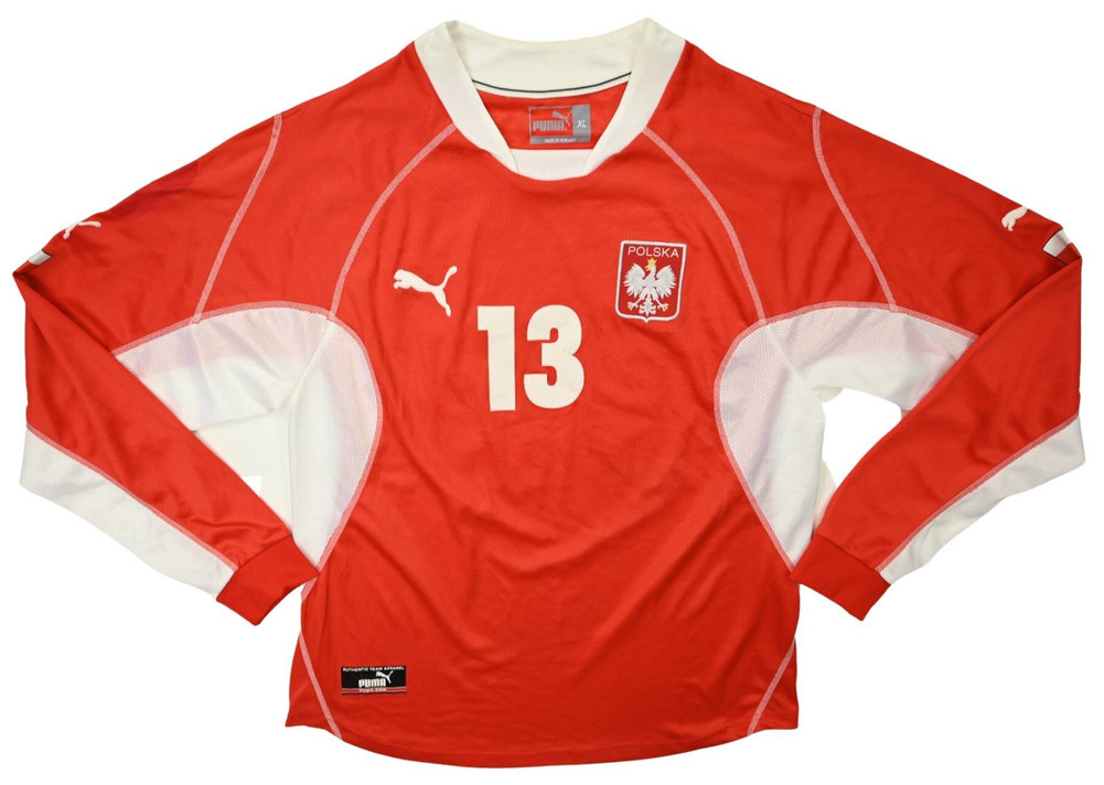 2002-04 POLAND *GLOWACKI* PLAYER ISSUE LONGSLEEVE SHIRT XL