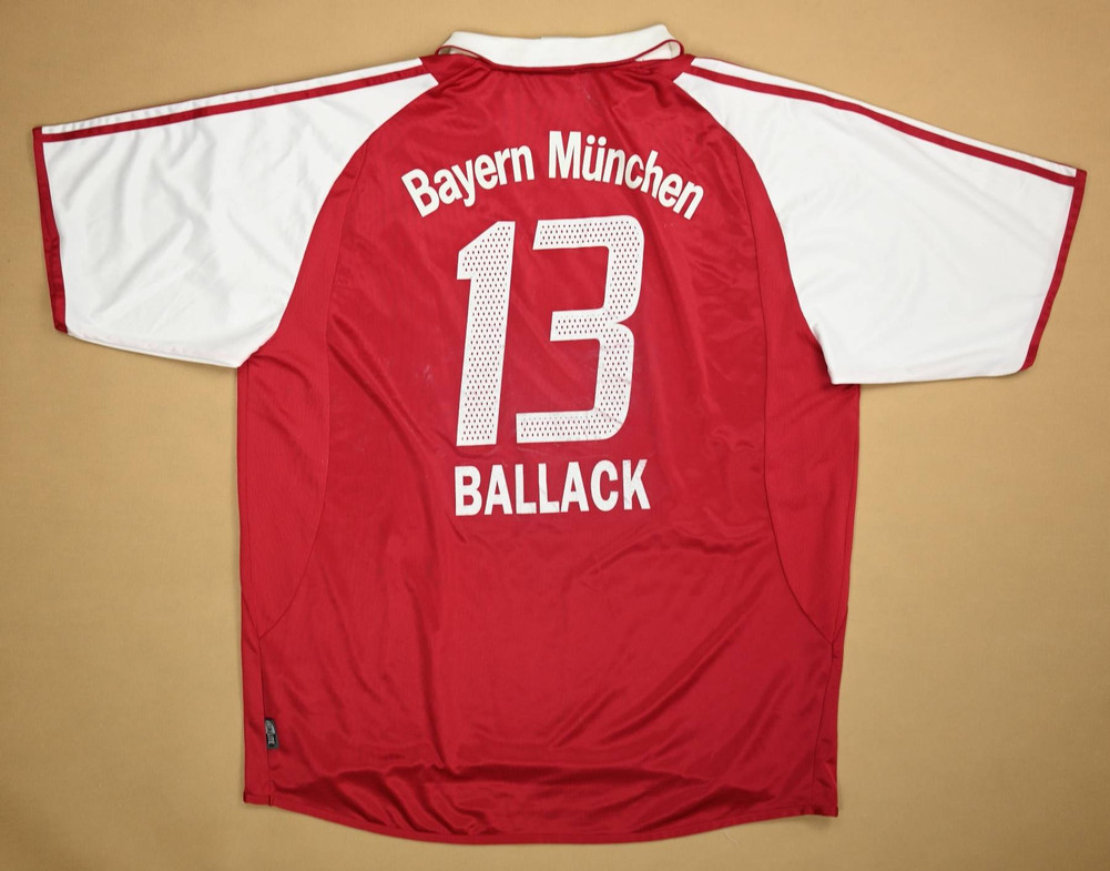 2004-05 BAYERN MUNCHEN *BALLACK* SHIRT XL