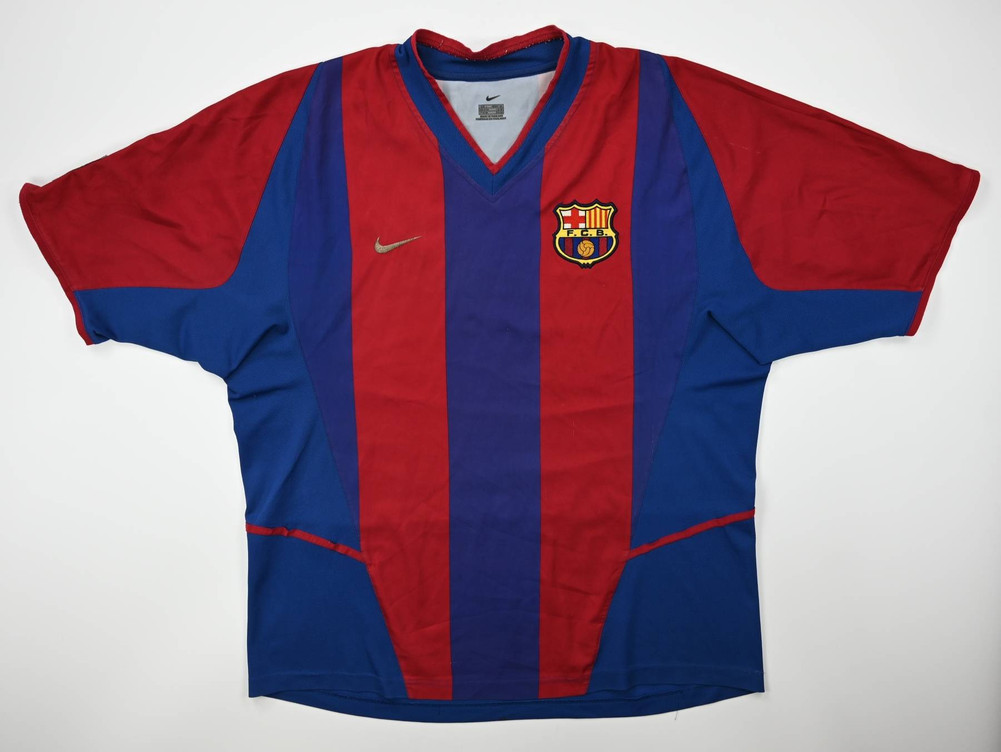 2002-03 FC BARCELONA SHIRT L