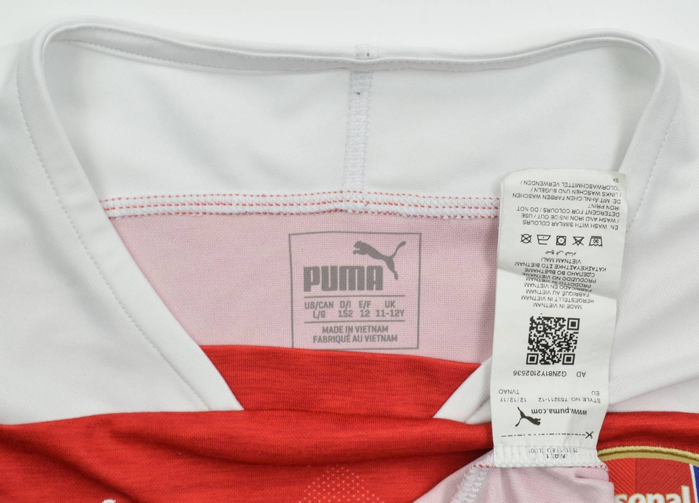 2018-19 ARSENAL LONDON SHIRT L. BOYS