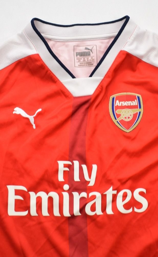 2016-17 ARSENAL LONDON SHIRT L. BOYS