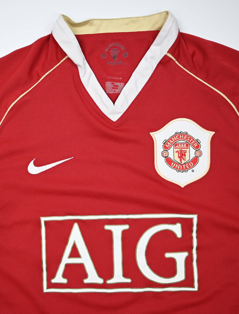2006-07 MANCHESTER UNITED *HEINZE* SHIRT S