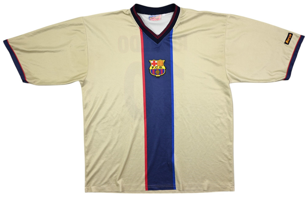 2001-03 BARCELONA *RIVALDO* SHIRT XL