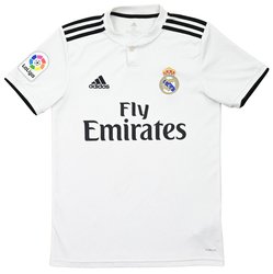 2018-19 REAL MADRID SHIRT XS