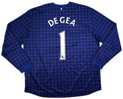 2012-13 MANCHESTER UNITED *DE GEA* GOALKEEPER LONGSLEEVE SHIRT XXL