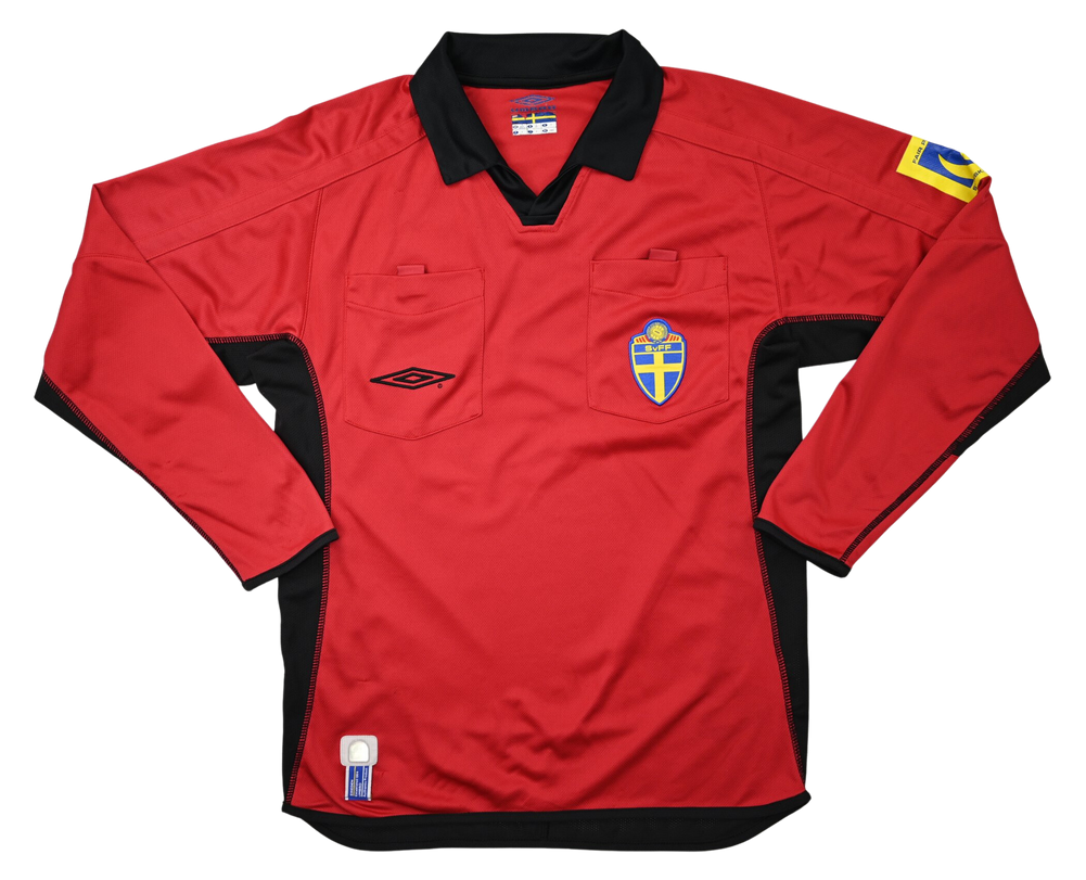 SWEDEN REFEREE LONGSLEEVE SHIRT S