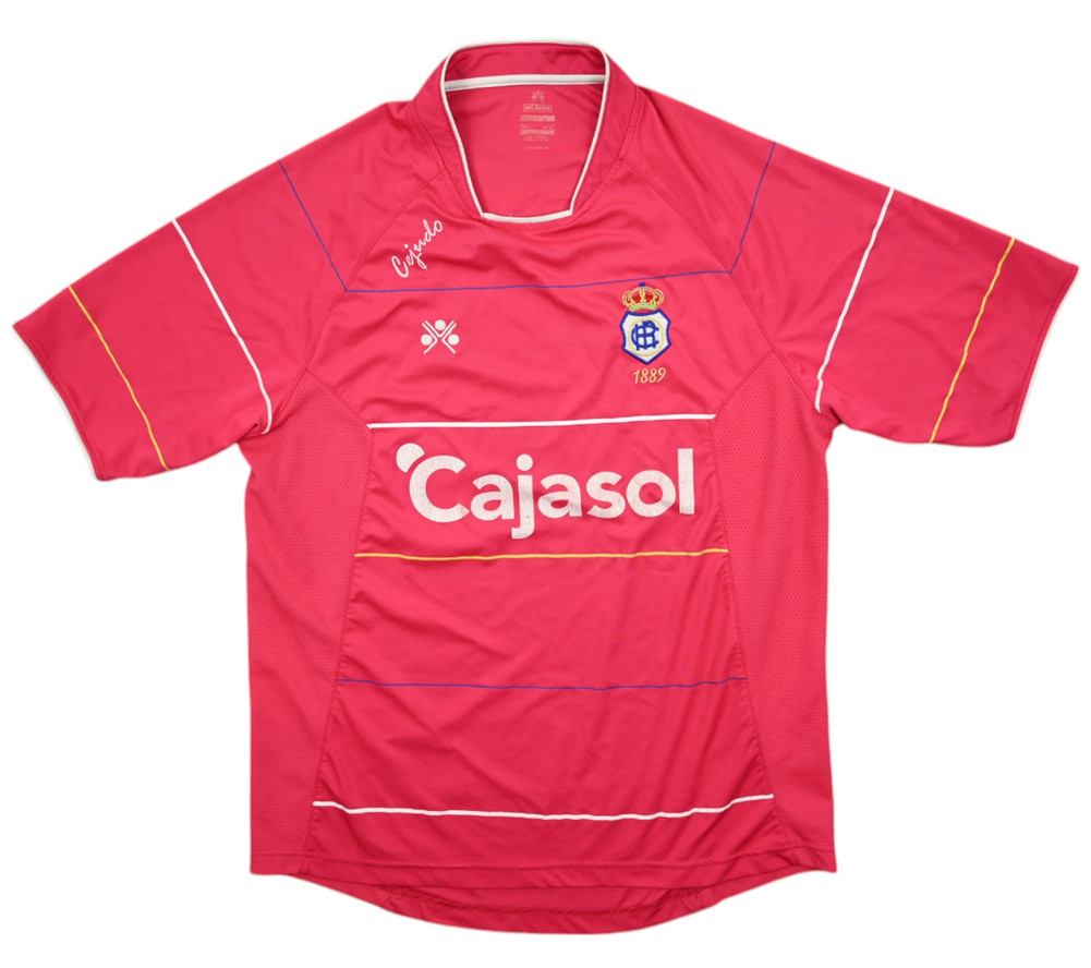 2008-09 RECREATIVO HUELVA SHIRT L