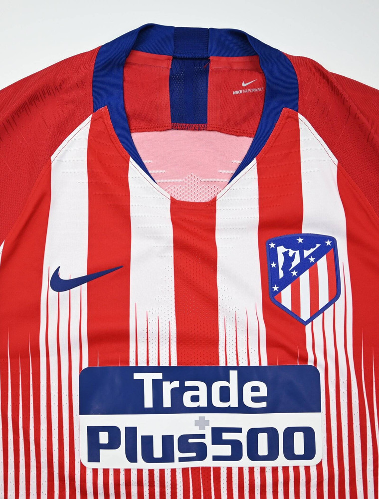 2018-19 ATLETICO MADRID VAPORKNIT PLAYER ISSUE SHIRT M