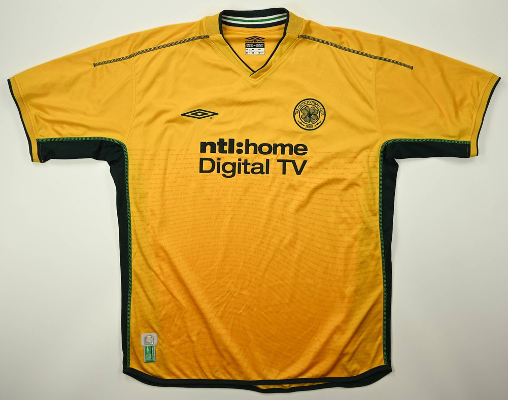 2002-03 CELTIC GLASGOW SHIRT XL