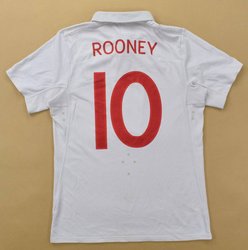 2009-10 ENGLAND *ROONEY* SHIRT M